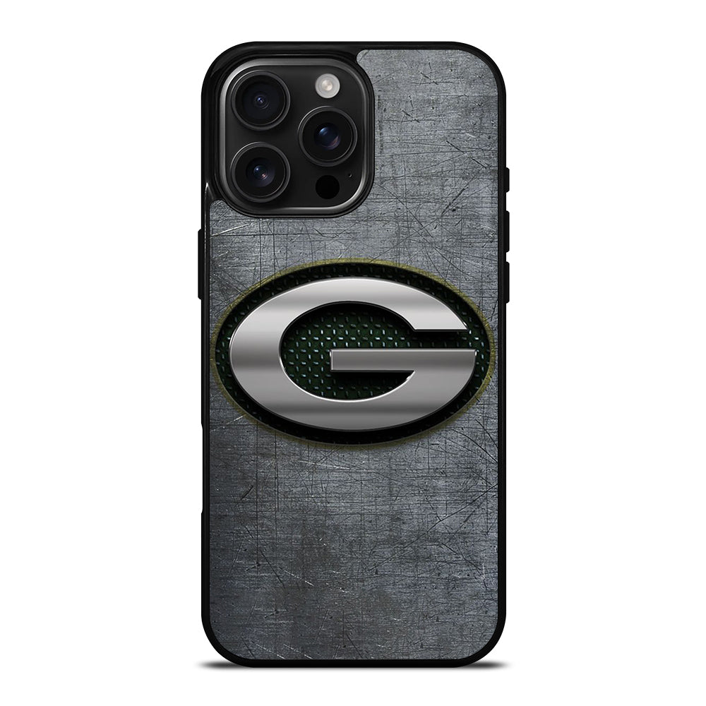 GREEN BAY PACKERS METAL ICON iPhone 16 Pro Max Case Cover