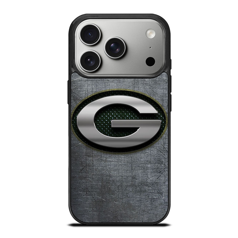 GREEN BAY PACKERS METAL ICON iPhone 17 Pro Case Cover