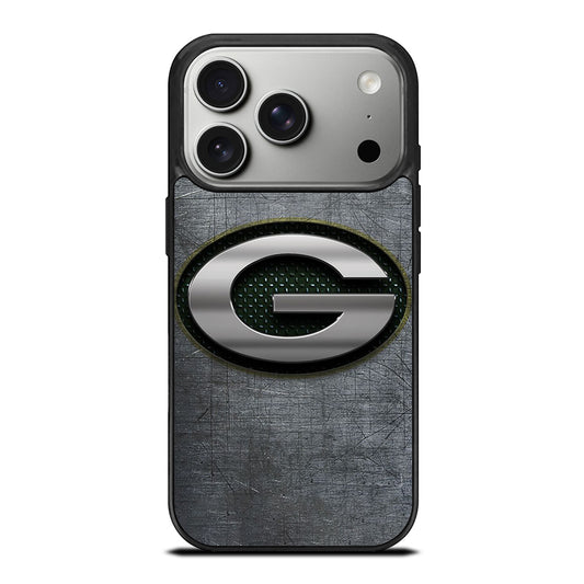 GREEN BAY PACKERS METAL ICON iPhone 17 Pro Case Cover