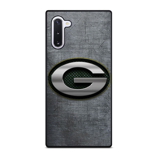 GREEN BAY PACKERS METAL ICON Samsung Galaxy Note 10 Case Cover
