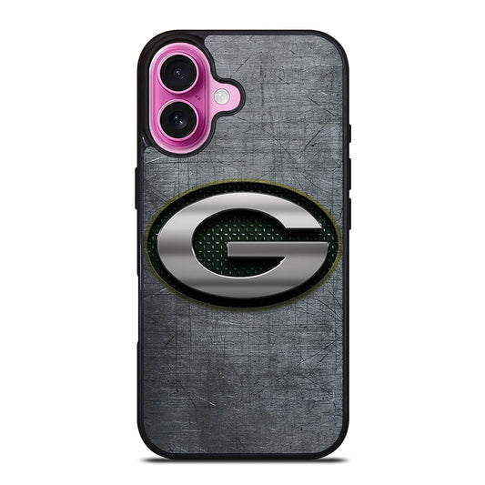GREEN BAY PACKERS METAL ICON iPhone 16 Plus Case Cover