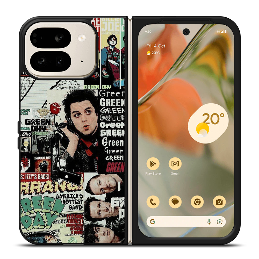 GREEN DAY BAND POSTER Google Pixel 9 Pro Fold Case Cover