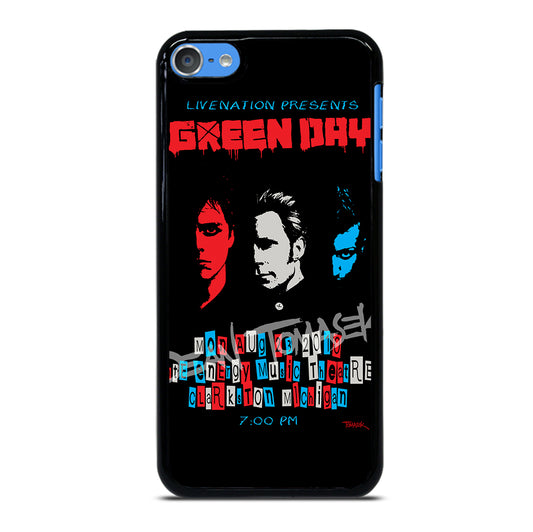 GREEN DAY BAND POSTER 2 iPod Touch 7 Case Cover