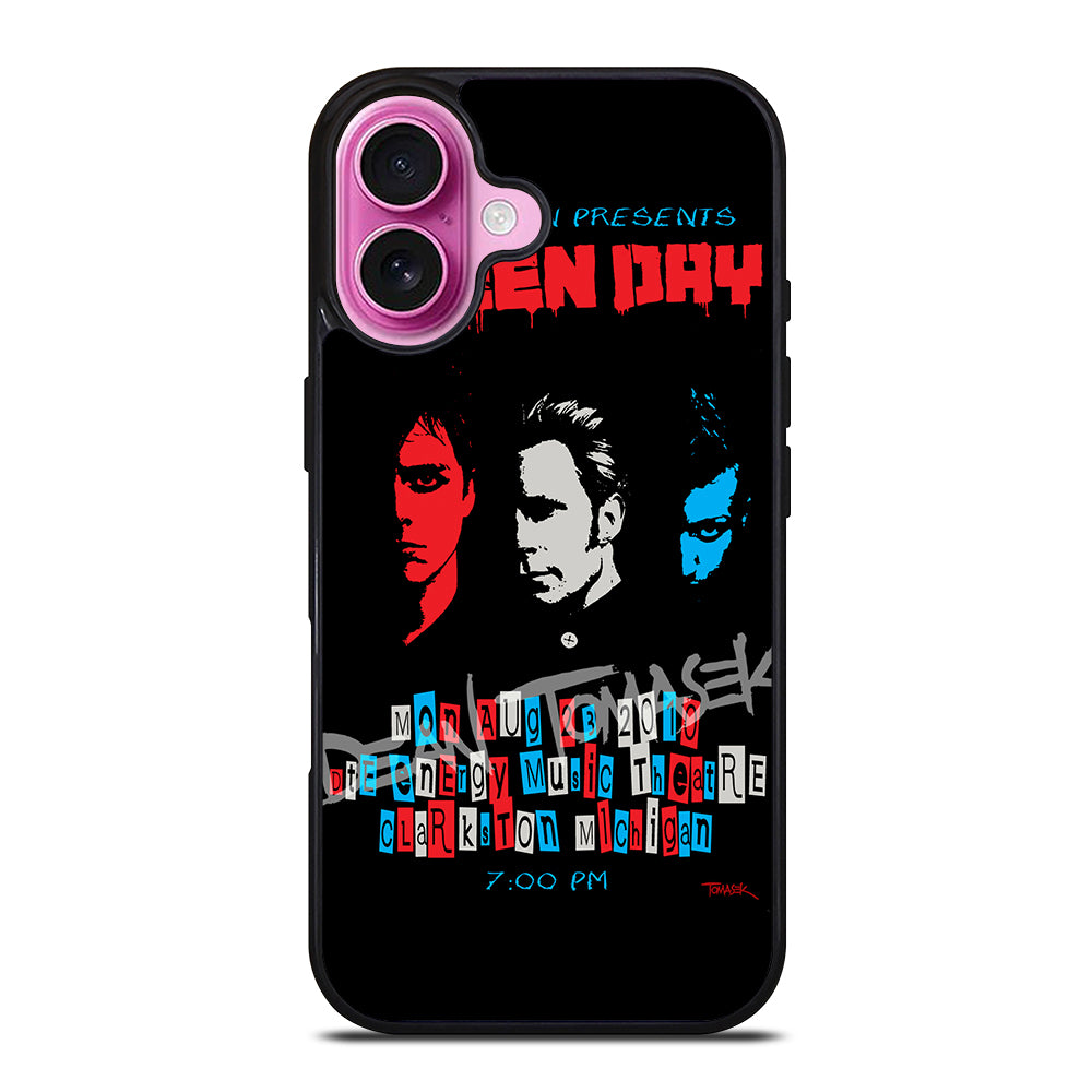 GREEN DAY BAND POSTER 2 iPhone 16 Plus Case Cover