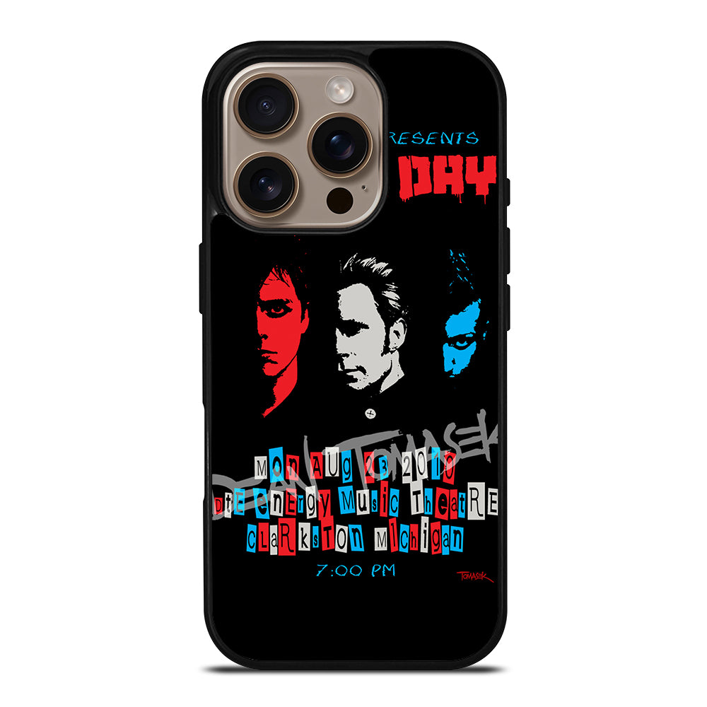 GREEN DAY BAND POSTER 2 iPhone 16 Pro Case Cover