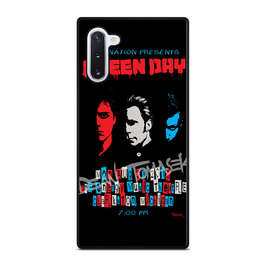 GREEN DAY BAND POSTER 2 Samsung Galaxy Note 10 Case Cover