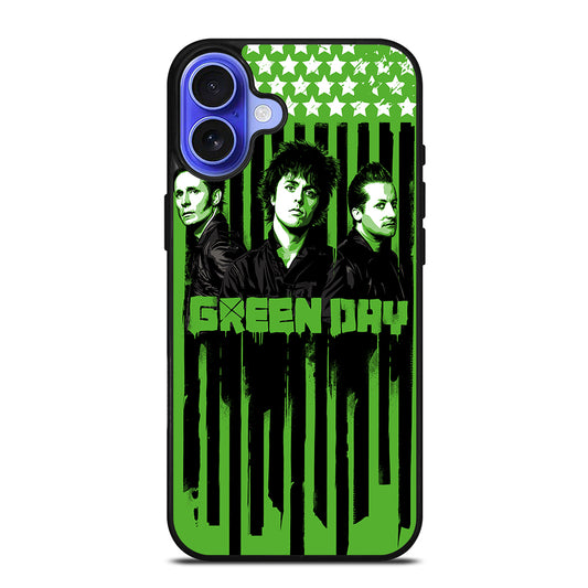 GREEN DAY BAND POSTER 3 iPhone 16 Case Cover