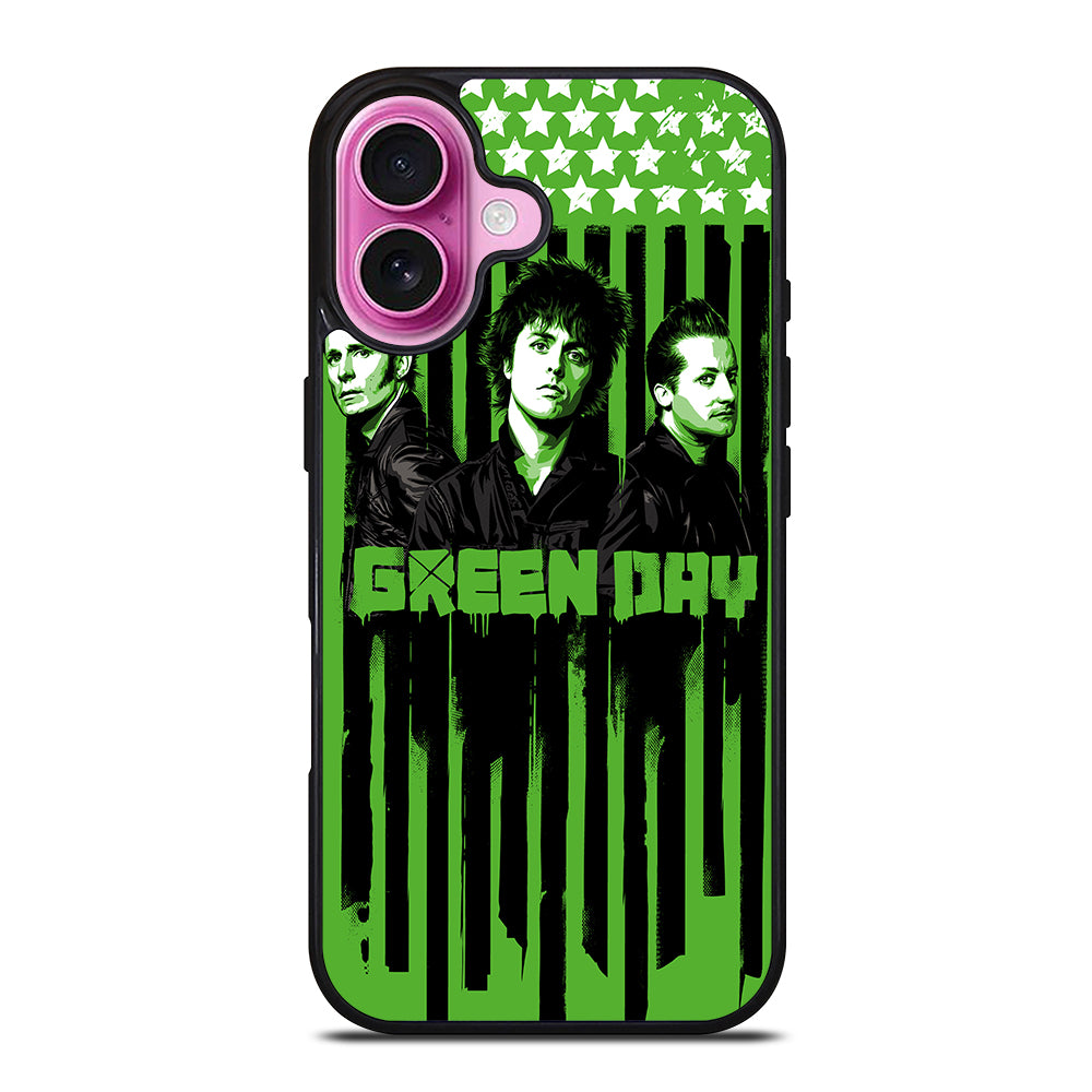 GREEN DAY BAND POSTER 3 iPhone 16 Plus Case Cover