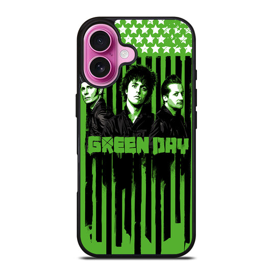 GREEN DAY BAND POSTER 3 iPhone 16 Plus Case Cover