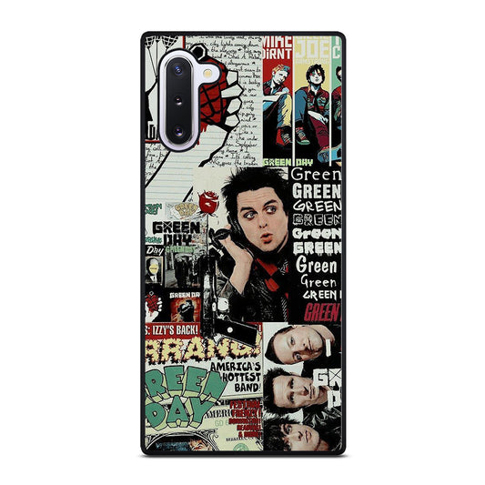GREEN DAY BAND POSTER Samsung Galaxy Note 10 Case Cover