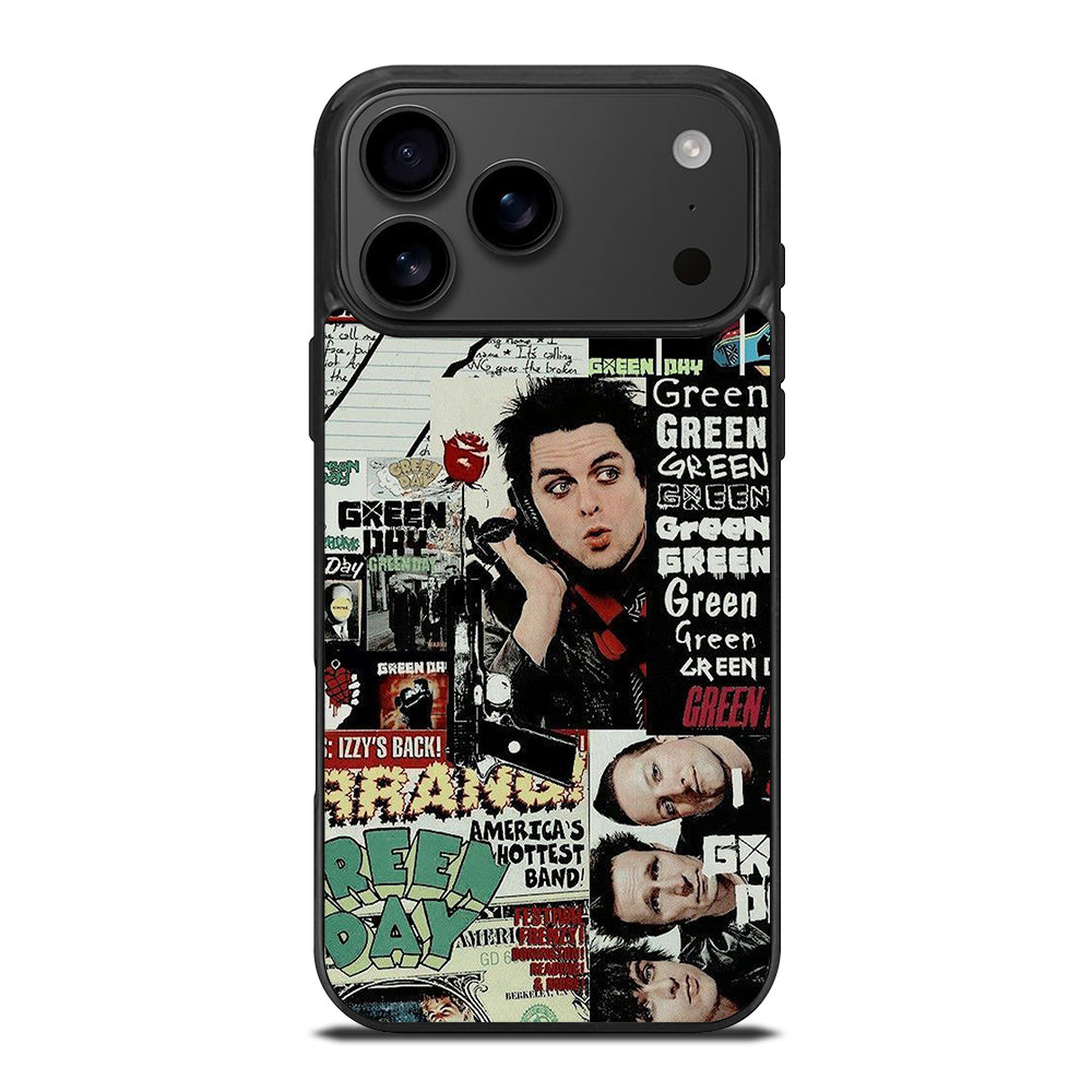 GREEN DAY BAND POSTER iPhone 17 Pro Max Case Cover