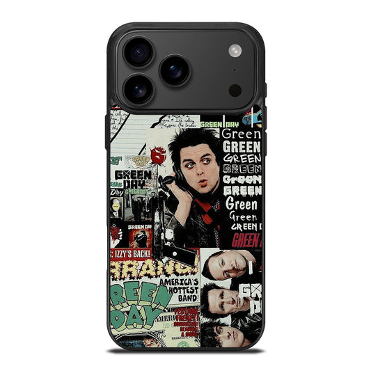 GREEN DAY BAND POSTER iPhone 17 Pro Max Case Cover