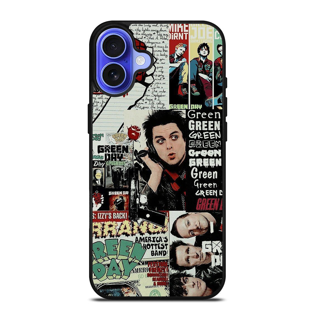 GREEN DAY BAND POSTER iPhone 16 Case Cover