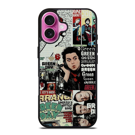 GREEN DAY BAND POSTER iPhone 16 Plus Case Cover