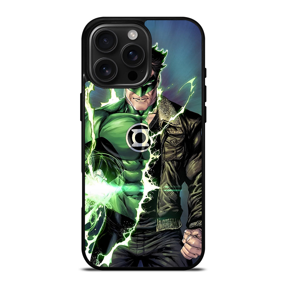 GREEN LANTERN DC CARTOON iPhone 16 Pro Max Case Cover