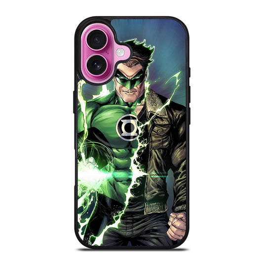 GREEN LANTERN DC CARTOON iPhone 16 Plus Case Cover