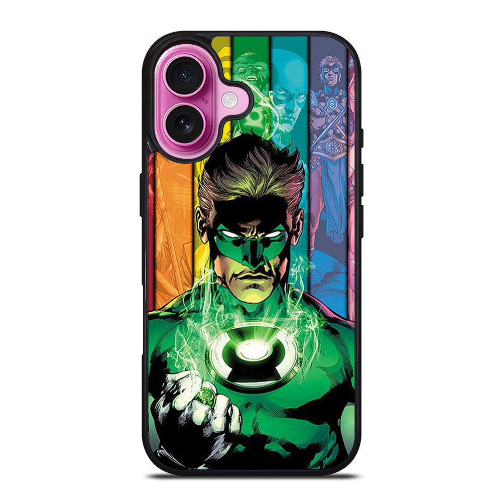 GREEN LANTERN SUPER HERO DC iPhone 16 Plus Case Cover