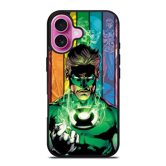 GREEN LANTERN SUPER HERO DC iPhone 16 Plus Case Cover