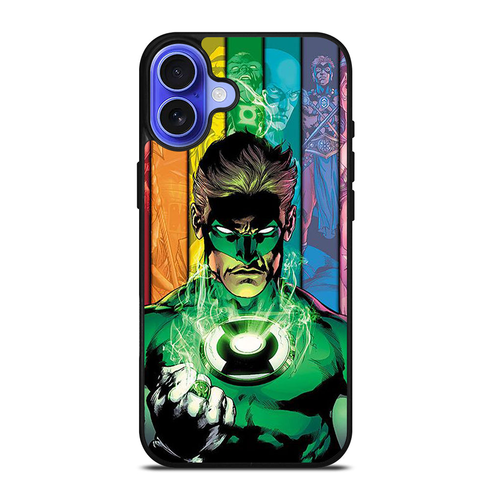 GREEN LANTERN SUPER HERO DC iPhone 16 Case Cover