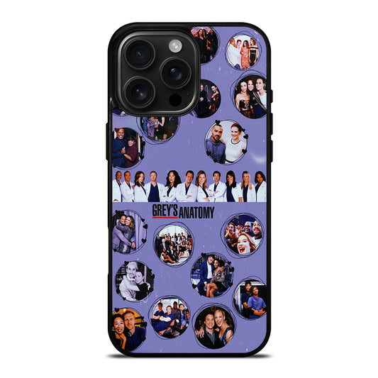GREY'S ANATOMY TV SERIES iPhone 16 Pro Max Case Cover