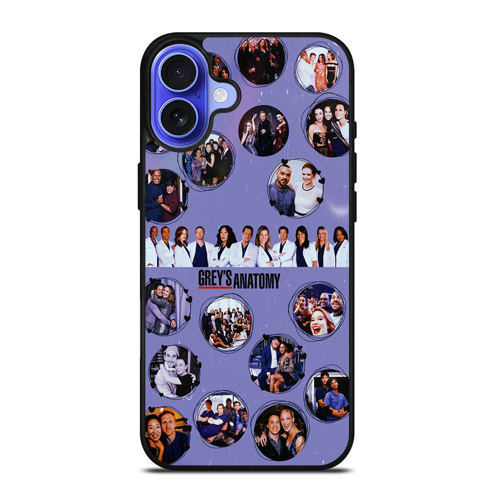 GREY'S ANATOMY TV SERIES iPhone 16 Case Cover