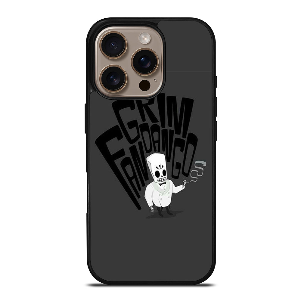 GRIM FANDANGO MANNY CALAVERA CARTOON 2 iPhone 16 Pro Case Cover
