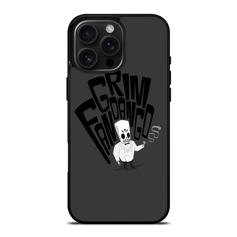 GRIM FANDANGO MANNY CALAVERA CARTOON 2 iPhone 16 Pro Max Case Cover