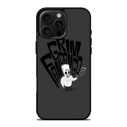 GRIM FANDANGO MANNY CALAVERA CARTOON 2 iPhone 16 Pro Max Case Cover
