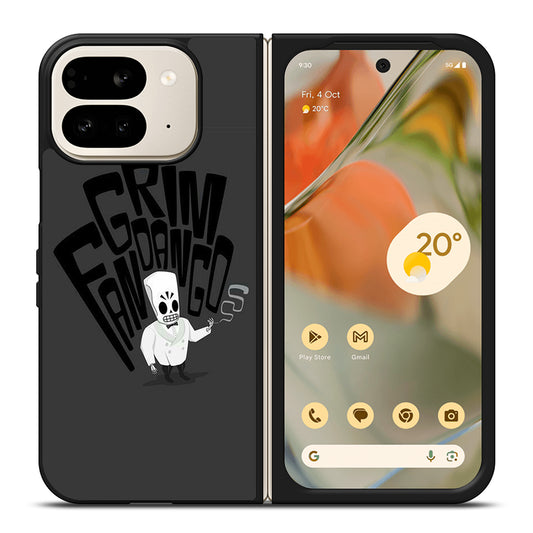 GRIM FANDANGO MANNY CALAVERA CARTOON 2 Google Pixel 9 Pro Fold Case Cover
