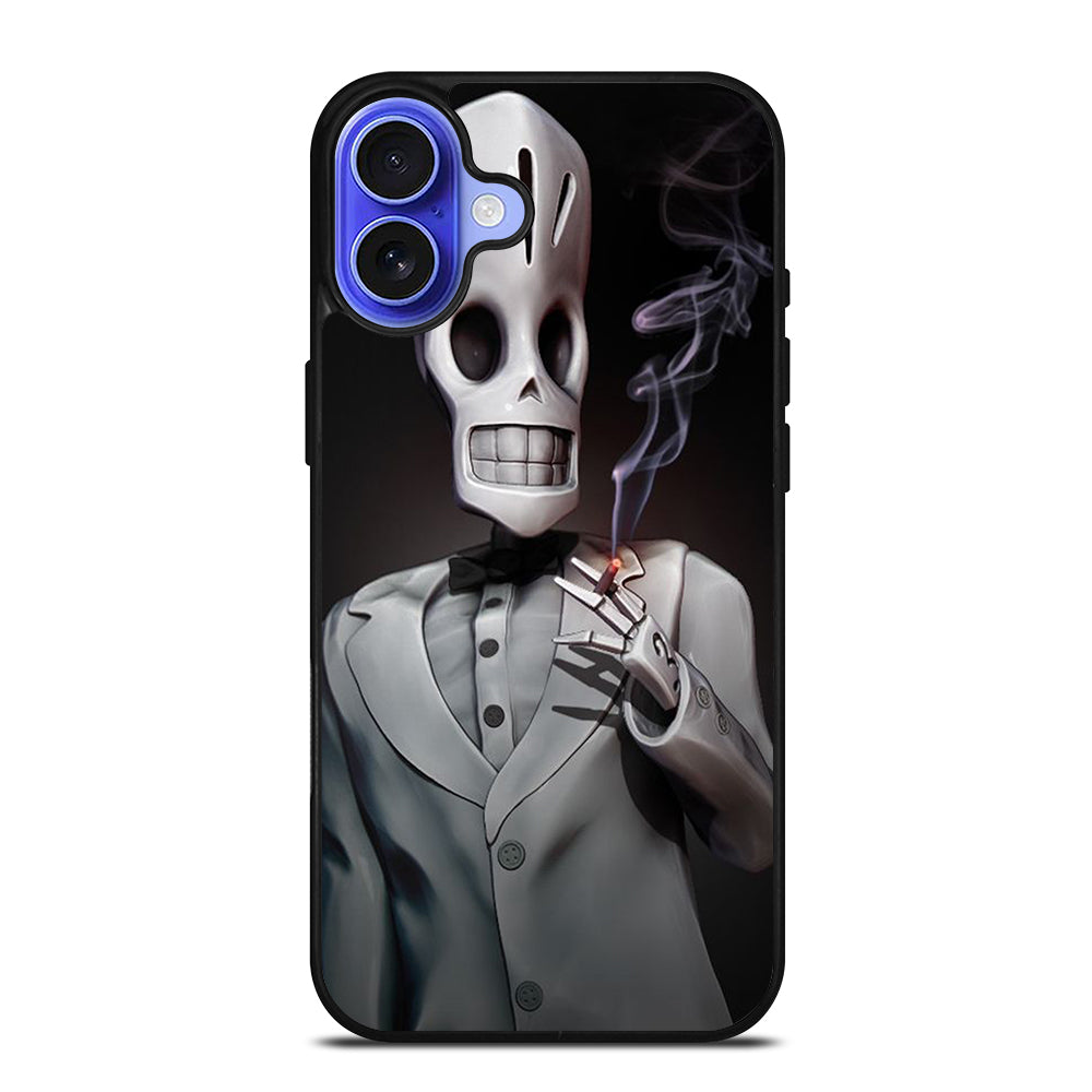 GRIM FANDANGO MANNY CALAVERA SMOKE iPhone 16 Case Cover