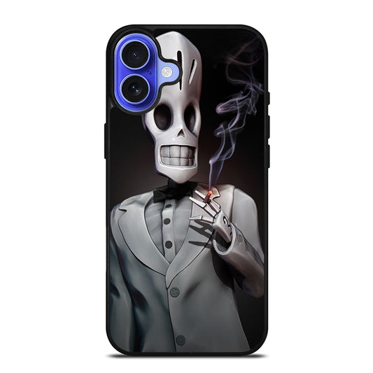 GRIM FANDANGO MANNY CALAVERA SMOKE iPhone 16 Case Cover