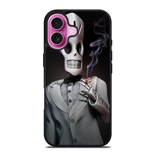 GRIM FANDANGO MANNY CALAVERA SMOKE iPhone 16 Plus Case Cover