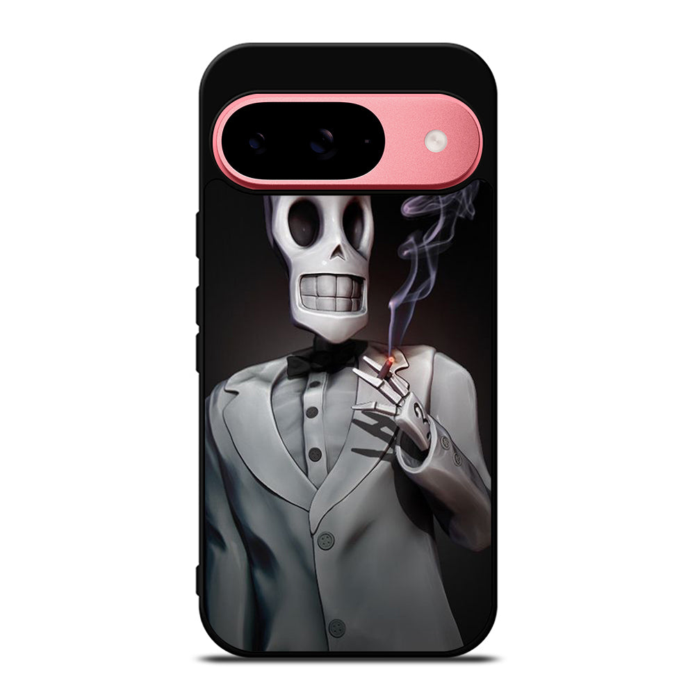 GRIM FANDANGO MANNY CALAVERA SMOKE Google Pixel 9 Case Cover