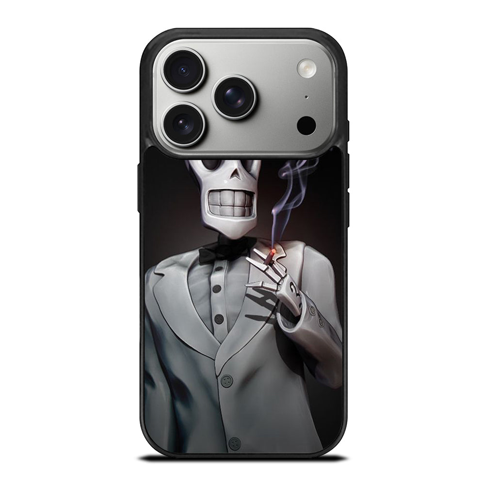 GRIM FANDANGO MANNY CALAVERA SMOKE iPhone 17 Pro Case Cover