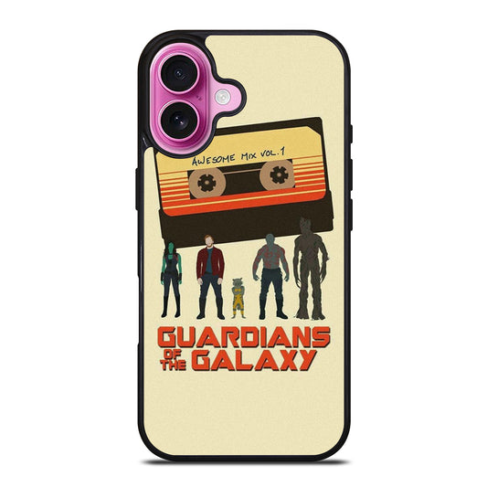 GUARDIANS OF THE GALAXY POSTER iPhone 16 Plus Case Cover