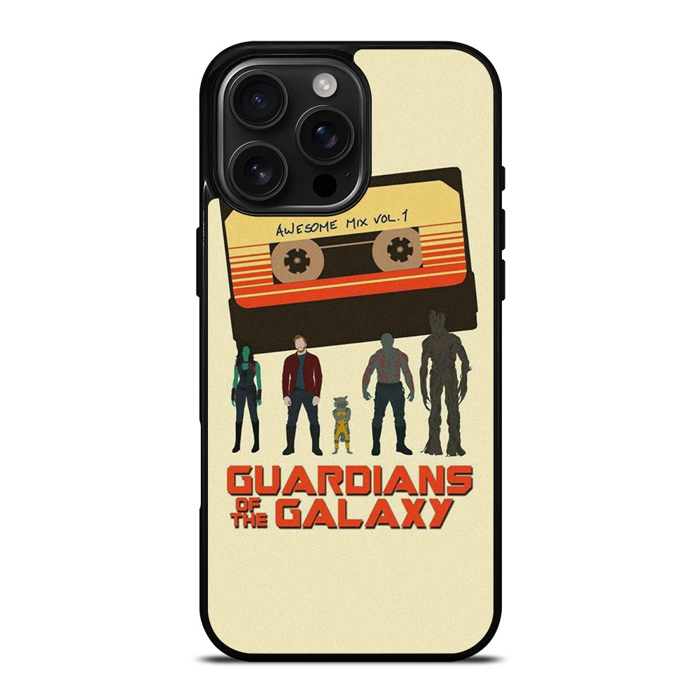 GUARDIANS OF THE GALAXY POSTER iPhone 16 Pro Max Case Cover