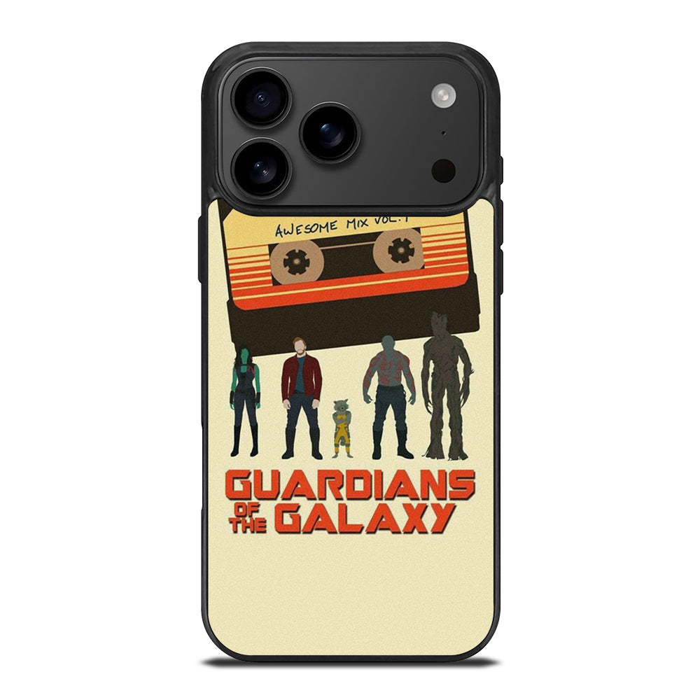 GUARDIANS OF THE GALAXY POSTER iPhone 17 Pro Max Case Cover