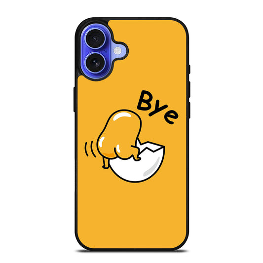 GUDETAMA LAZY EGG BYE iPhone 16 Case Cover