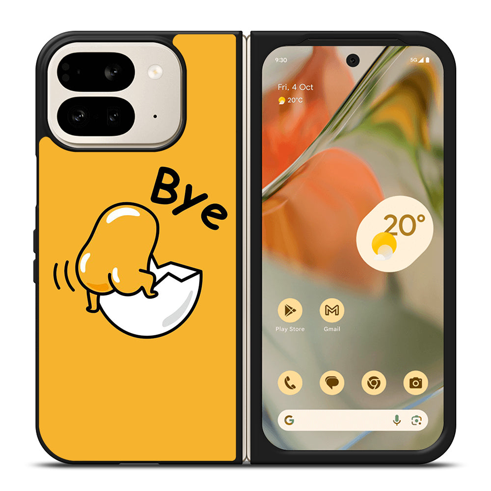 GUDETAMA LAZY EGG BYE Google Pixel 9 Pro Fold Case Cover