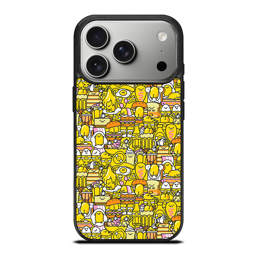 GUDETAMA LAZY EGG CUTE PATTERN iPhone 17 Pro Case Cover