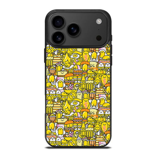 GUDETAMA LAZY EGG CUTE PATTERN iPhone 17 Pro Max Case Cover