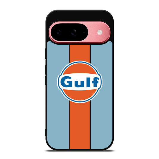 GULF OIL STRIPE LOGO Google Pixel 9 Case Cover