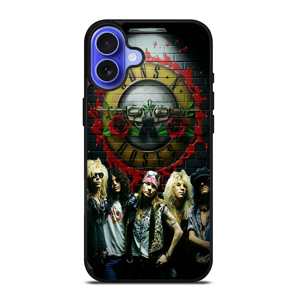 GUNS N ROSES BAND iPhone 16 Case Cover