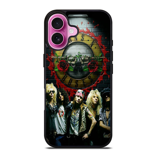 GUNS N ROSES BAND iPhone 16 Plus Case Cover