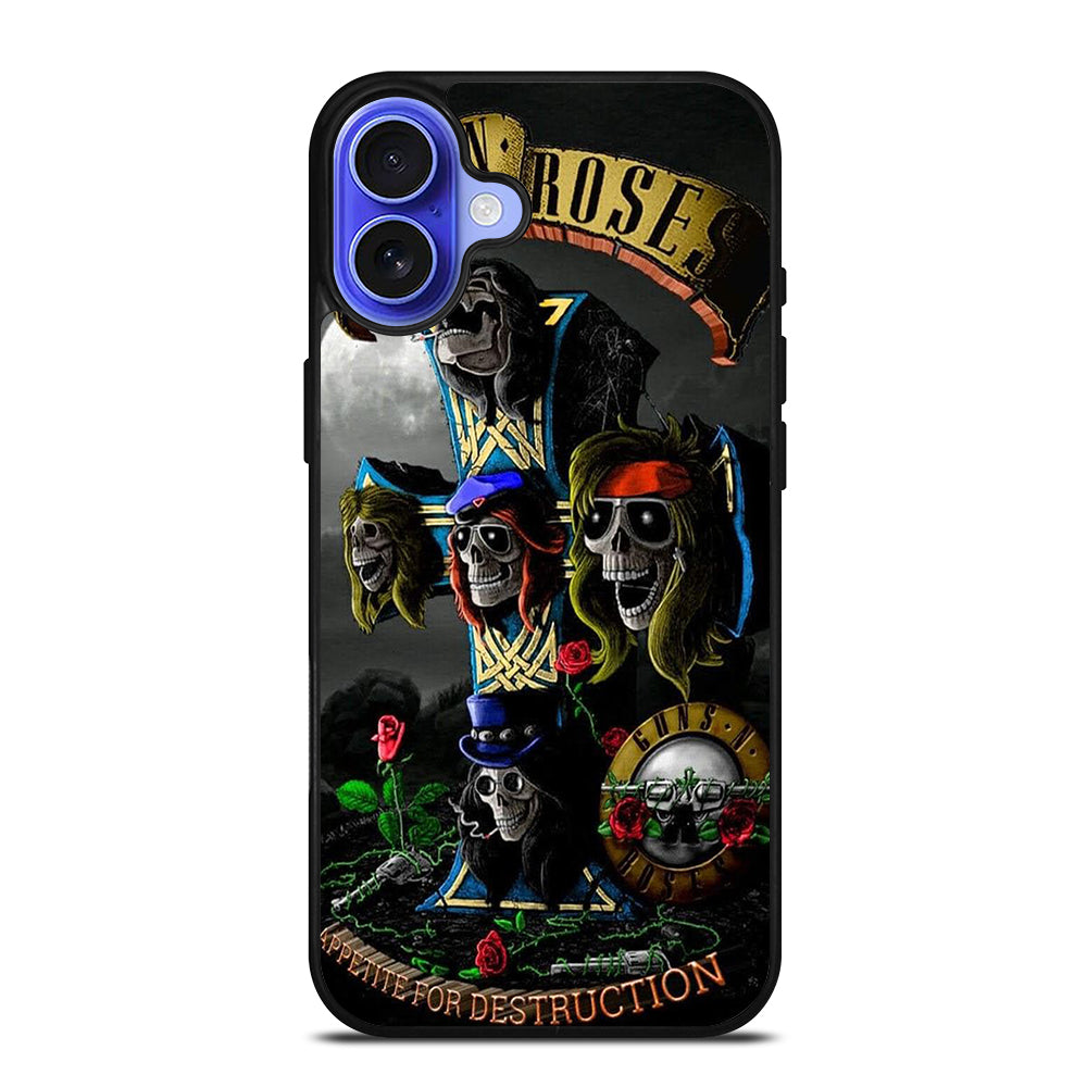 GUNS N ROSES EMBLEM iPhone 16 Case Cover