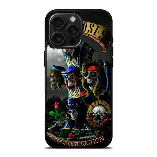 GUNS N ROSES EMBLEM iPhone 16 Pro Max Case Cover