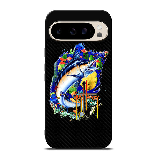 GUY HARVEY ISLAND CARBOON LOGO Google Pixel 9 Pro Case Cover