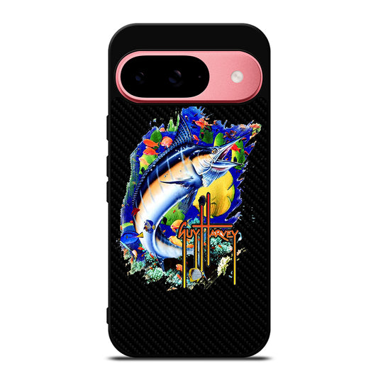 GUY HARVEY ISLAND CARBOON LOGO Google Pixel 9 Case Cover