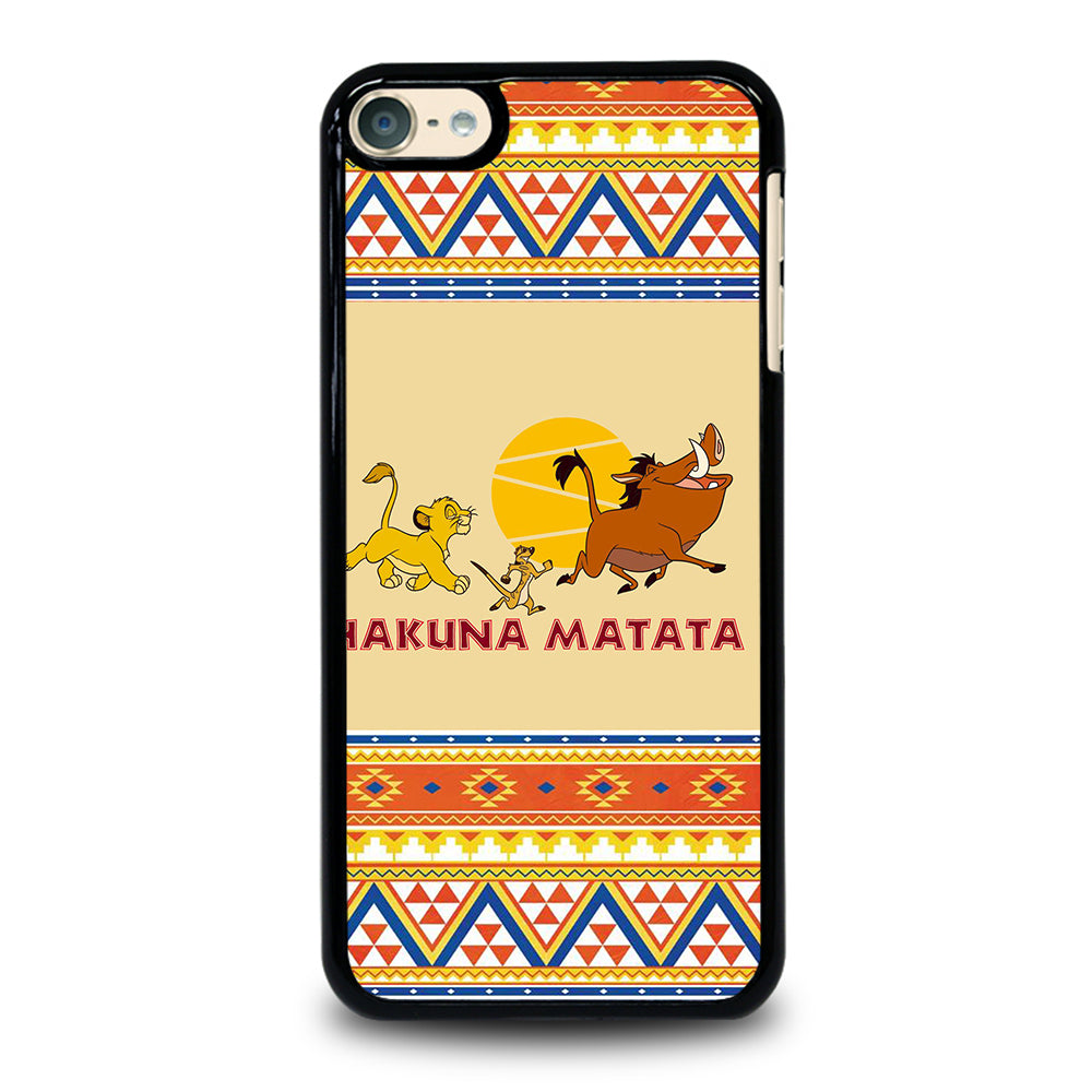 HAKUNA MATATA LION KING AZTEC 4 iPod Touch 6 Case Cover