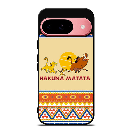 HAKUNA MATATA LION KING AZTEC 4 Google Pixel 9 Case Cover